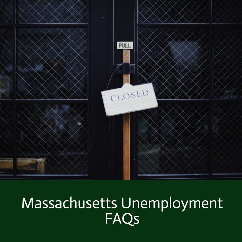 Massachusetts Unemployment Frequently Asked Questions