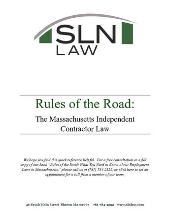 Massachusetts Independent Contractor Law Free Report